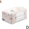 1pc Blue/White Quilt Clothes Storage Bag Moisture Dust Proof Big Proof Duvet Sorting Blanket Organizer Bags Capacity V1V8