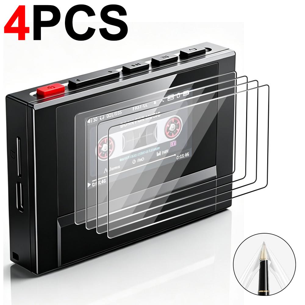 For SnowSky/FiiO Echo MINI MP3 Player Screen Protector Ultra-Clear Anti-Scratch Bubble-Free Soft PET Films for Snowsky Echo Mini