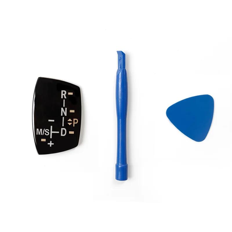 Высококачественная эмблема M на панели рычага переключения передач, спортивная отделка салона, наклейка на ручку переключения передач спортивной модели, накладка на панель для BMW