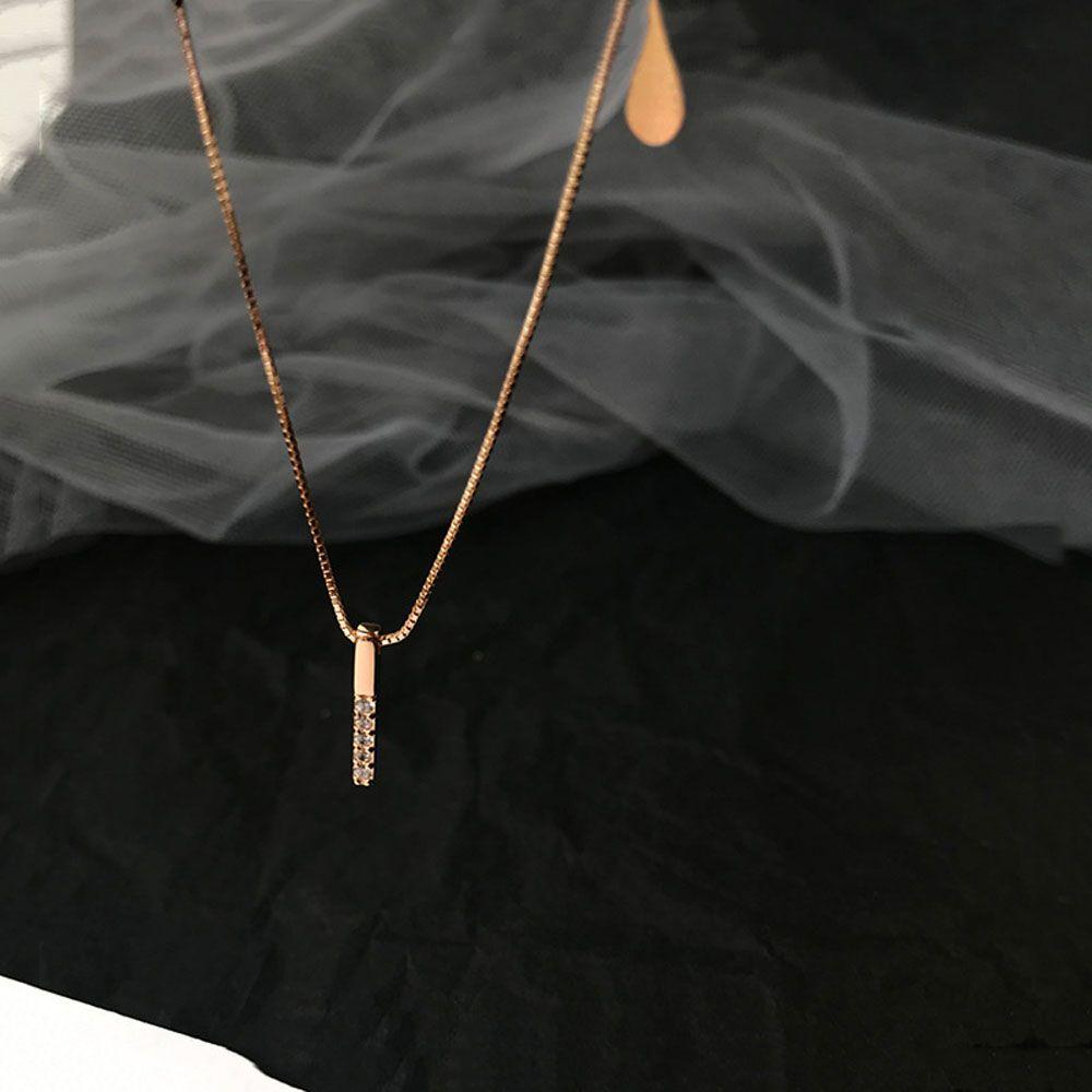 Women Trendy Geometry Charm Simple Necklaces Pendants Fashion Accessories Clavicle Chain Jewelry