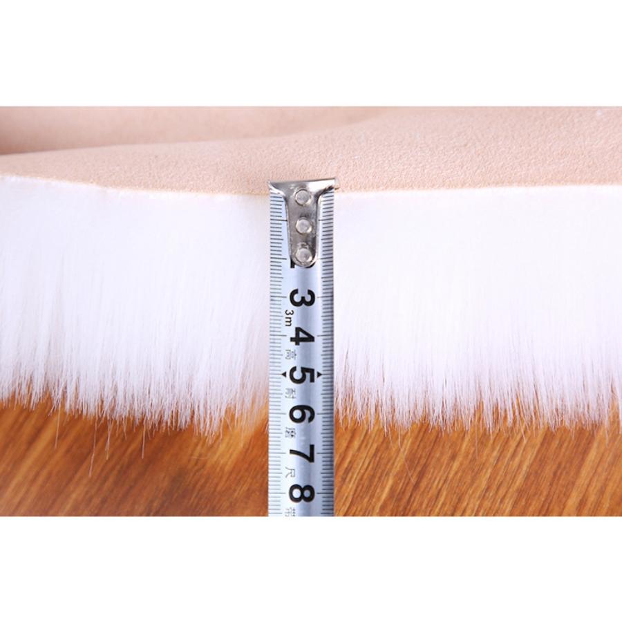 Лохматый круглый ковер из искусственной австралийской шерсти, домашний декоративный ковер, напольный коврик, коврик для ног