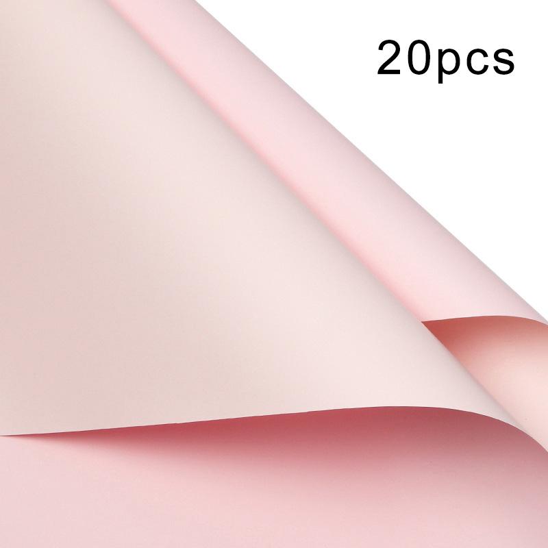 20Pcs Waterproof Flower Gift Wrapping Paper Florist Bouquet Packaging DIY Decor