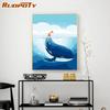 DIY Frame Diy Paintings By Numbers Animals Acrylic Wall Art Picture By Numbers Canvas Painting For Home Decoration