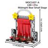 MOC WM2612 Медведь Сцена Ужасы Игровая Фигурка Совместимая WM6170 Строительные Блоки Игрушки Для Детей Друзей Подарок На День Рождения Животное