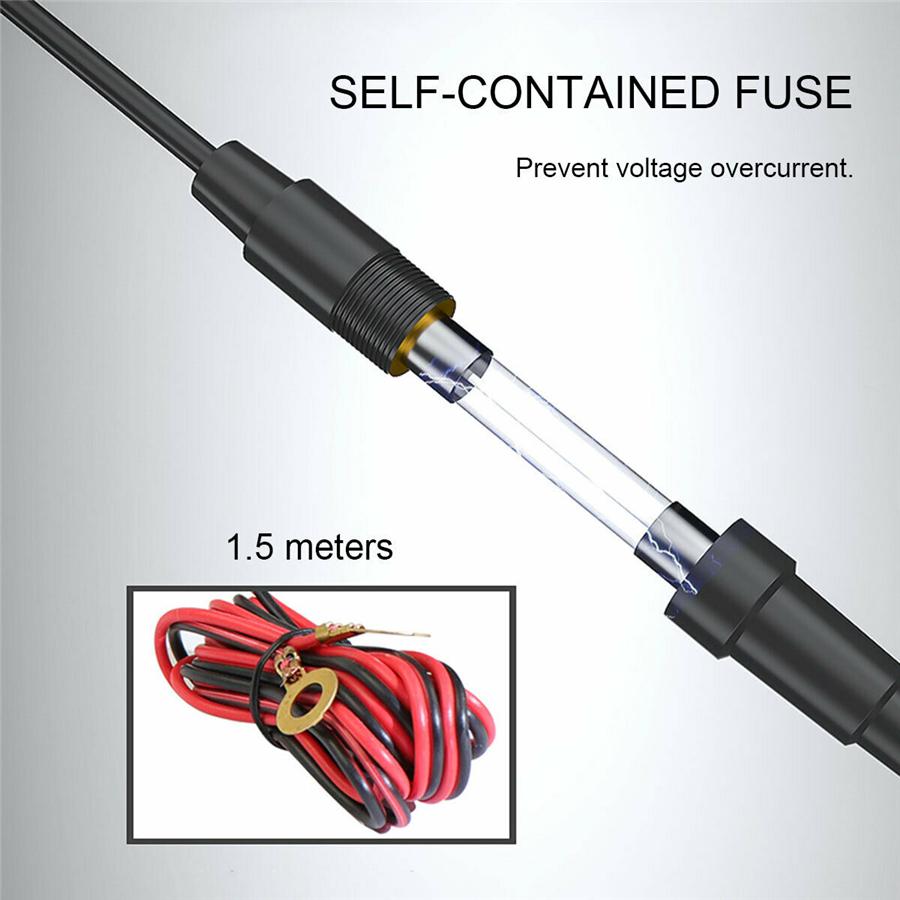 Schwarz Alu Motorrad Roller Halterung Halter Handy USB Ladegerät Wasserdicht 1x