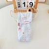 Large Capacity Sunglasses Storage Bag Cute Bow/Floral Glasses Box Simple Storage Bags
