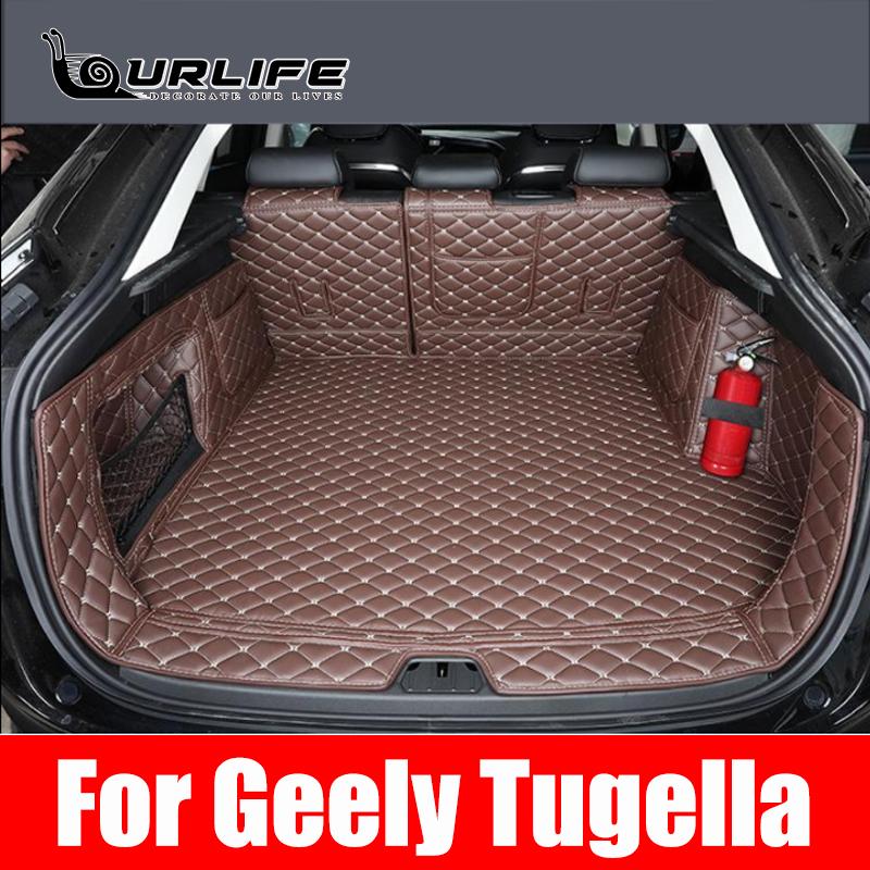 Car Trunk Mats Waterproof Boot Carpets Car Mat Interior For Geely Tugella 2022