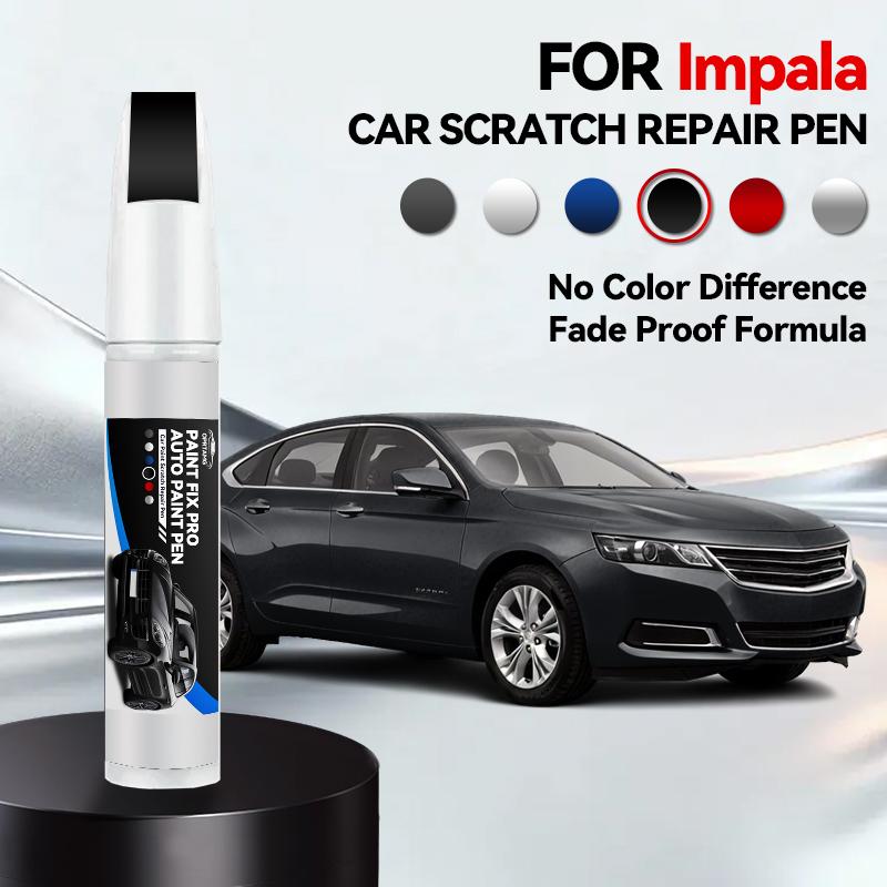 Vehicle for Exclusive Use For Chevrolet Impala 1996-2025 Paint Repair Pen Touch Up Scratch Remover DIY Auto Accessories Black Wh