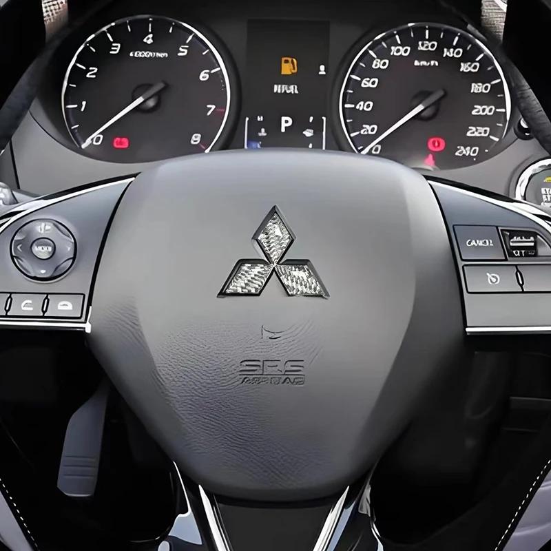 Эпоксидная наклейка на руль автомобиля Модифицированная наклейка для Mitsubishi Lancer EX Outlander Pajero ASX Eclipse Cross Ralliart