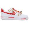Nike Air Force 1 Желаем процветания Нескользящие Износостойкие Низкие Скейтбордические Кроссовки Мужские Белый Красный CW2288-111(Team69-SBOX)