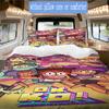 Funny school theme Pattern Bedding,Quilt Set Quilt Cover Pillowcase Home Birthday Gift (1*duvet cover+2*pillowcase,without core)ZSJT0917213