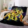 Space Warriors' Alliance Flannel Blanket Super Soft Warm Cozy Blanket For Sofa Bed Office Travel Allseason Home Decor Gift