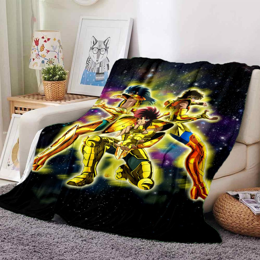Space Warriors' Alliance Flannel Blanket Super Soft Warm Cozy Blanket For Sofa Bed Office Travel Allseason Home Decor Gift