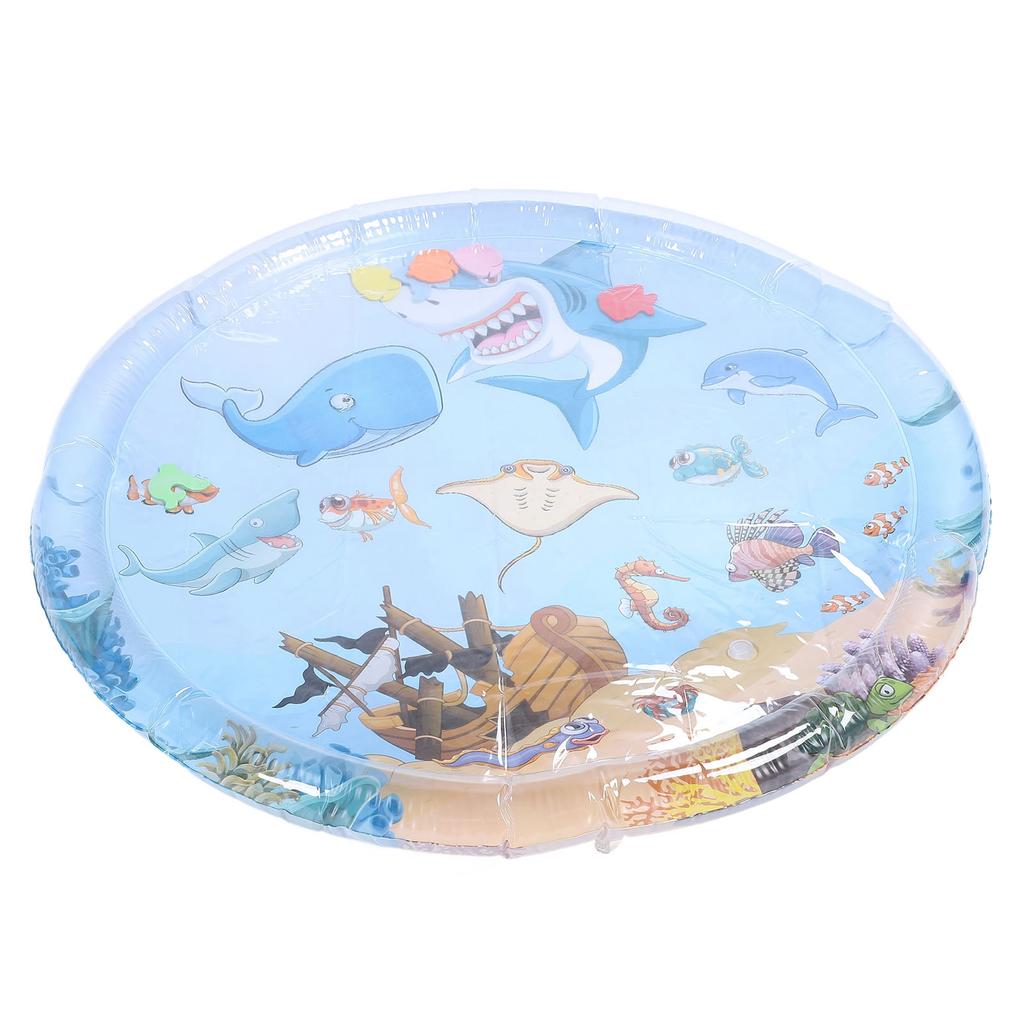 Игровой коврик с датчиком воды для домашних животных, утолщенный, удобный, надувной, охлаждающий коврик для воды, интерактивные игрушки для