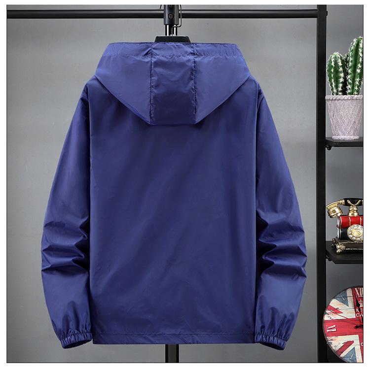 Светоотражающая куртка от солнца на молнии – Мужская одежда для рыбалки на открытом воздухе и с принтом логотипа для пар