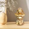 Little Angel Statue Resin Cherub Figurine Praying Angel Sculpture for Home Office Shelf Desktop Cabinet Decoration
