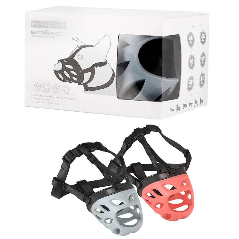 Регулируемый намордник для собак, безопасная дрессировка, анти-стоп, принадлежности для лая, легкие резиновые намордники для собак, чтобы не кусаться, лай, жевать