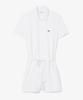 LACOSTE Женский мини-комбинезон с коротким рукавом из пике Ef1823-56G 001