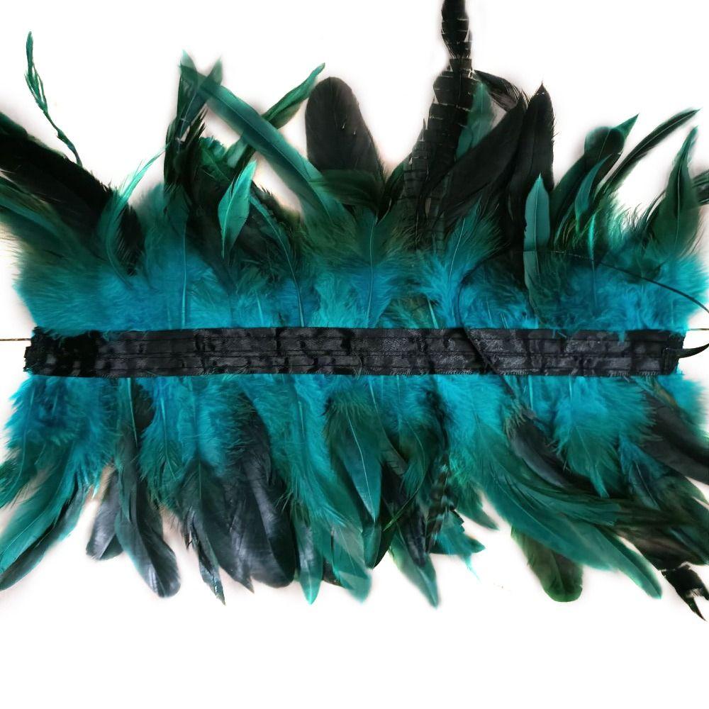 Women Cosplay Accessories Halloween Decor Gothic Clothes Feather Scarf Fur Shawl