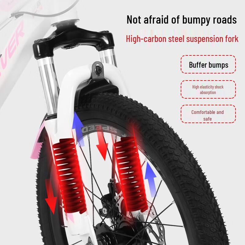 Yongjiu Explorer Kids 20-Inch 24-Speed Disc Brake Bicycle