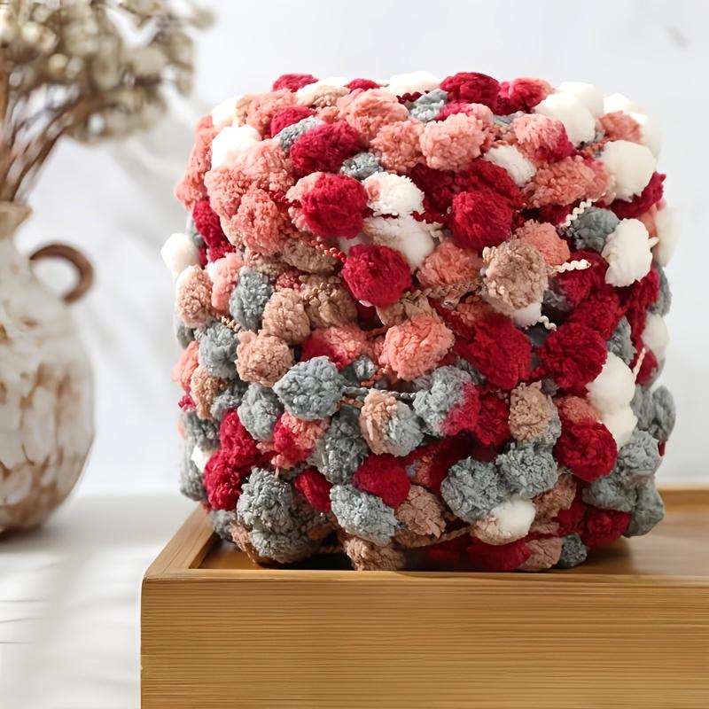 100 г Меланжевая швейная фурнитура Смешанный цвет Ручная работа Крючком Вязание Ткачество Толстая пряжа Плюшевая Многоцветная