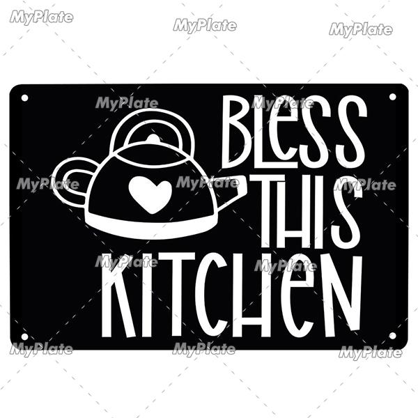 Kitchen Metal Sign Vintage Tin Sign Home Decor For Bar Pub Club Decoration Metal Plaque Painting Art Poster Cafe Decor