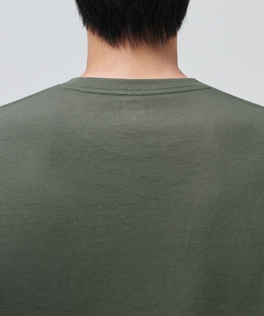 MUSINSA STANDARD Basic Long Sleeve T-Shirt [Light Khaki]