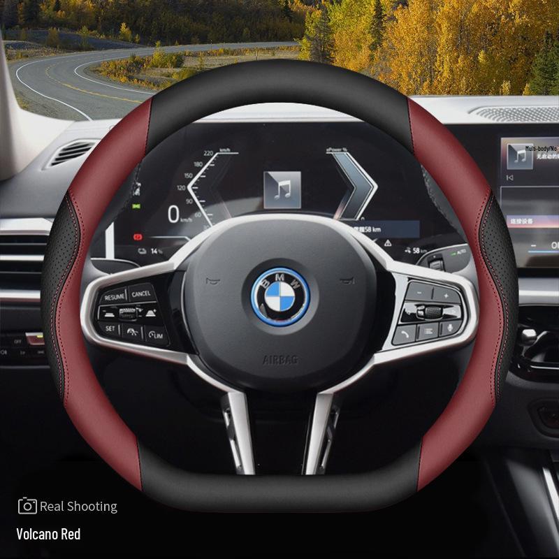 Steering Wheel Cover for BMW 2024 3, 4, 5, 7 Series, 2025 3 Series 325Li/330, X3