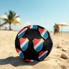 Banik Ostrava FC Soccer Ball, colorful, suitable for all ages, machine-stitched, PVC material, competition grade, durable and high bounce