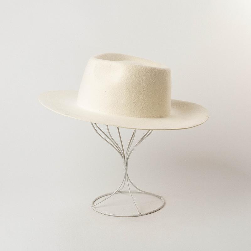 Высококачественная шляпа федора из мягкой шерсти, однотонная, для мужчин и женщин, для отдыха, шляпа панамджаз