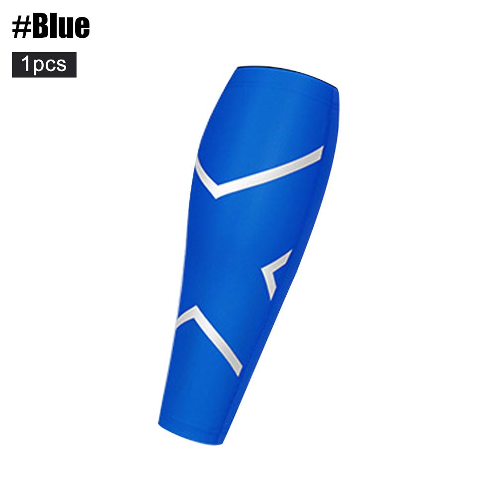 1 шт. спортивный компрессионный рукав для голени, поддержка голени, защита ног, носки для бега, баскетбола, велоспорта