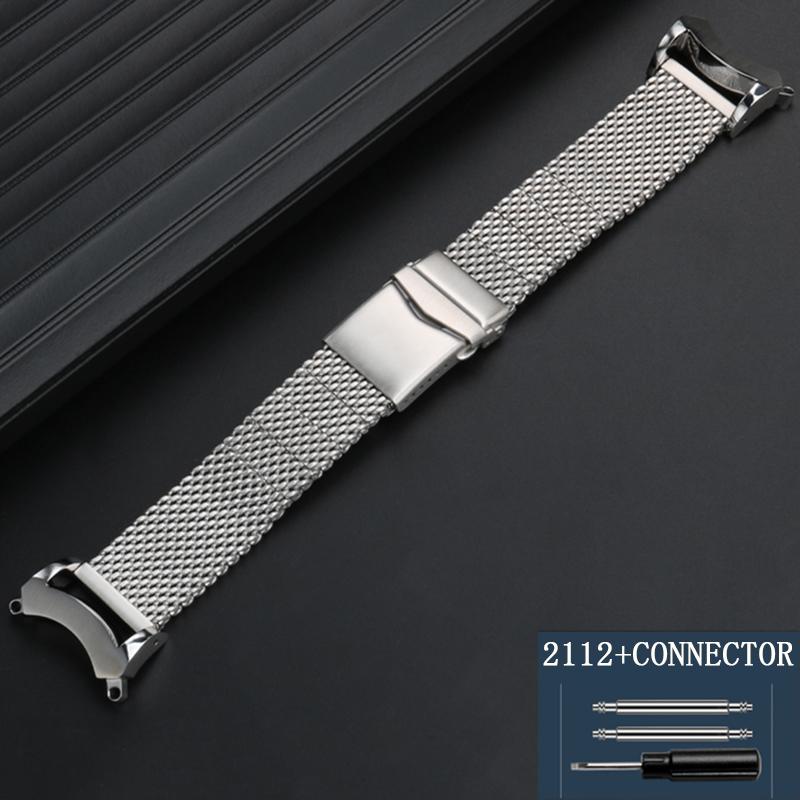 Для мужских часов Citizen BJ8050-08E/BJ8050 прочный специальный коннектор-переходник ушка модифицированный высококачественный ремешок из нержавеющей стали