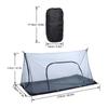 Portable Camping Tent Mosquito Net A-shaped Ultralight Mesh Tent Inner Camping Tent Summer Outd L8C4
