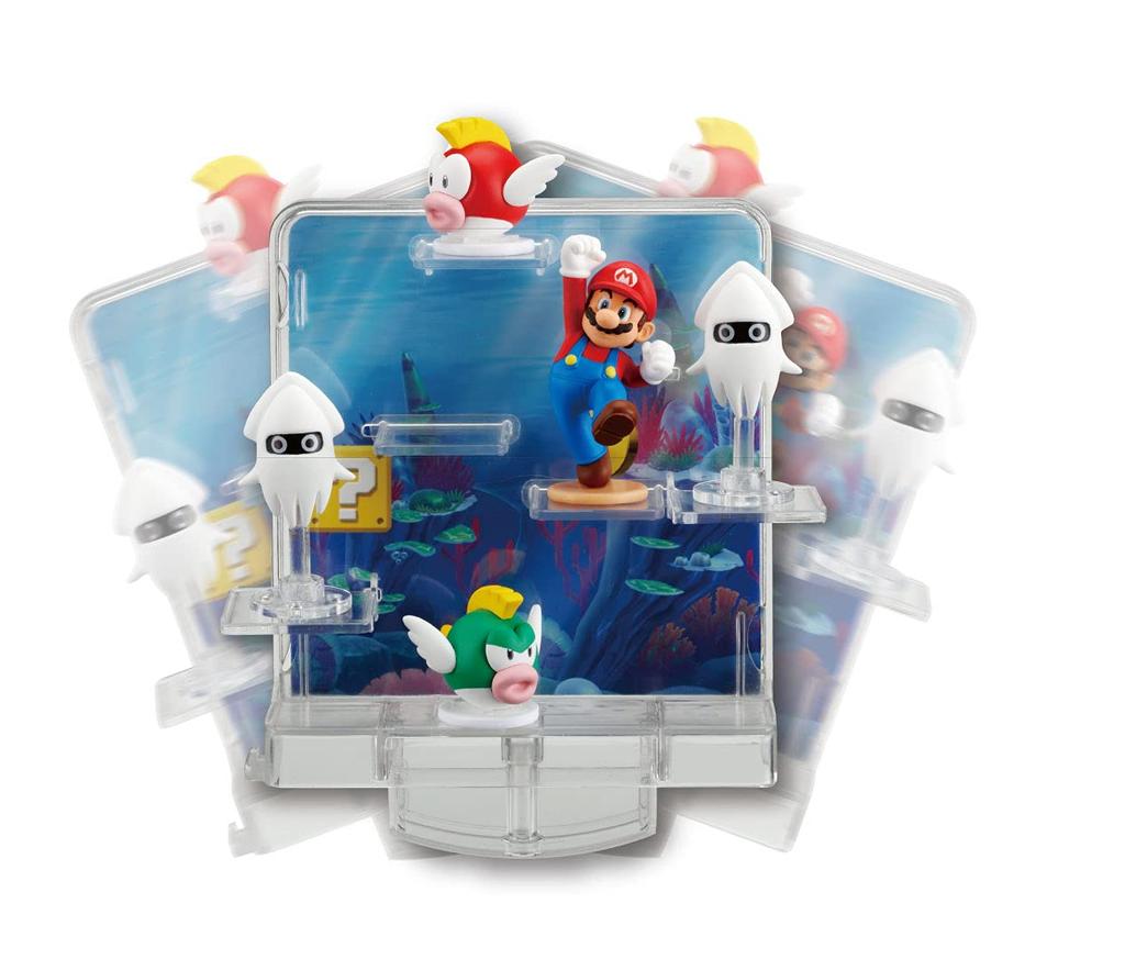Epoch Super Mario Balance World Game + Underwater Stage Toy Game for Ages 4 and Up Number of Players: 1 To 4 EPOCH