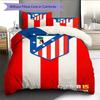 Atleti Bedding Quilt Set Quilt Cover Pillowcase Home Decoration Birthday Gift (1 * duvet cover + 2 * pillowcase, without core)