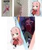 Брелок Ditf Darling In The Franxx Зеро Ту 002 Акриловый Брелок Вневременной Дизайн Идеально Подходит Для Коллекционеров И Фанатов