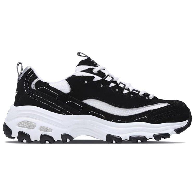 Skechers D'Lites Gs Черный/ Белый Женские 11422-BKW