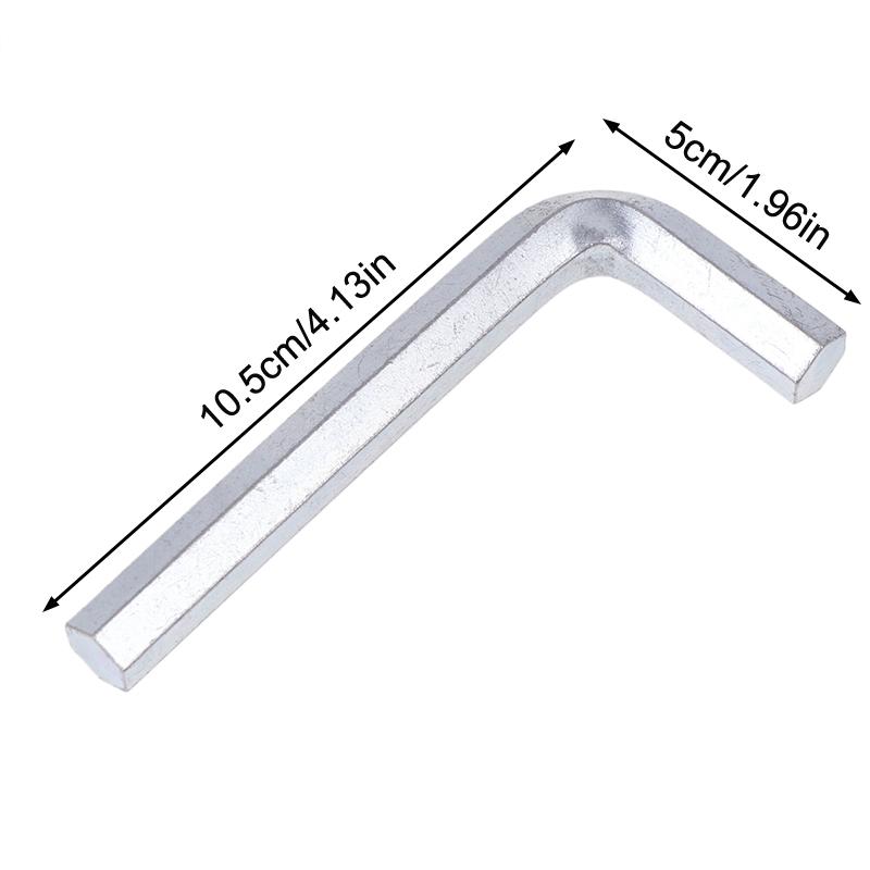 12 мм шестигранный ключ-шестигранник, стальной позолоченный шестигранный ключ, L-образный гаечный ключ, шестигранная отвертка, инструменты для ремонта, ручные инструменты