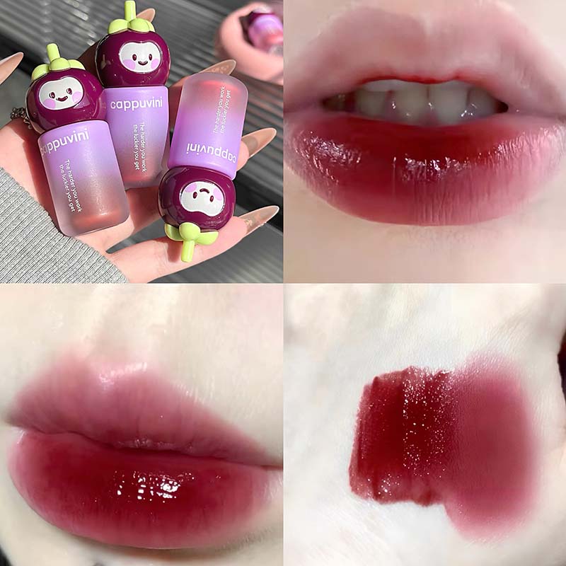 Guava Pink Matte Velvet Lip Gloss Mist Matte Lip Mud Waterproof Non-Stick Cup Lip Glaze Non-drying Liquid Lipstick Korean Makeup