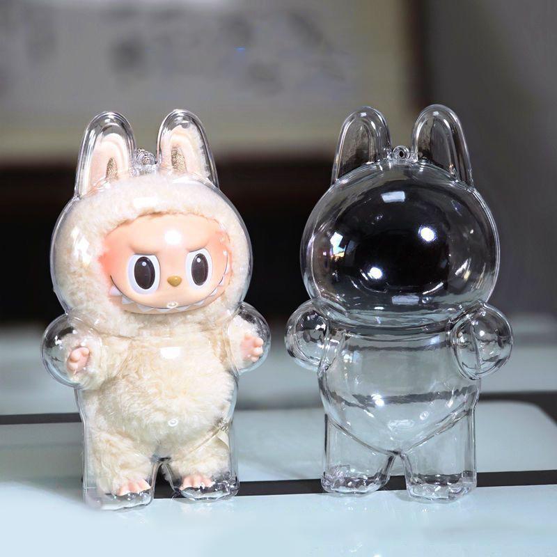 Transparent Protective Storage Case Plush Dolls Display Bag Portable Clear Organizer Box Thickened Dolls Bag