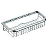 Gold Bathroom Shelf Kitchen Rack Accessories Wall Mount Shower Shampoo Storage Shelves Electroplated Copper Basket 30cm