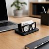 Resin Business Card Display Stand Frame Modern Desk Organizer  Women Men