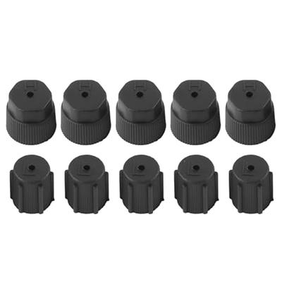 Для Magotan Air Conditioning Valve Cap A/C Valve Cap ABS Plastic Material Хорошая герметизация предотвращает попадание пыли и мусора