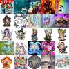 5D DIY Diamond Painting Full Drill Square Landscape Diamond Embroidery Sale Elves Rhinestones Mosaic Home Decor