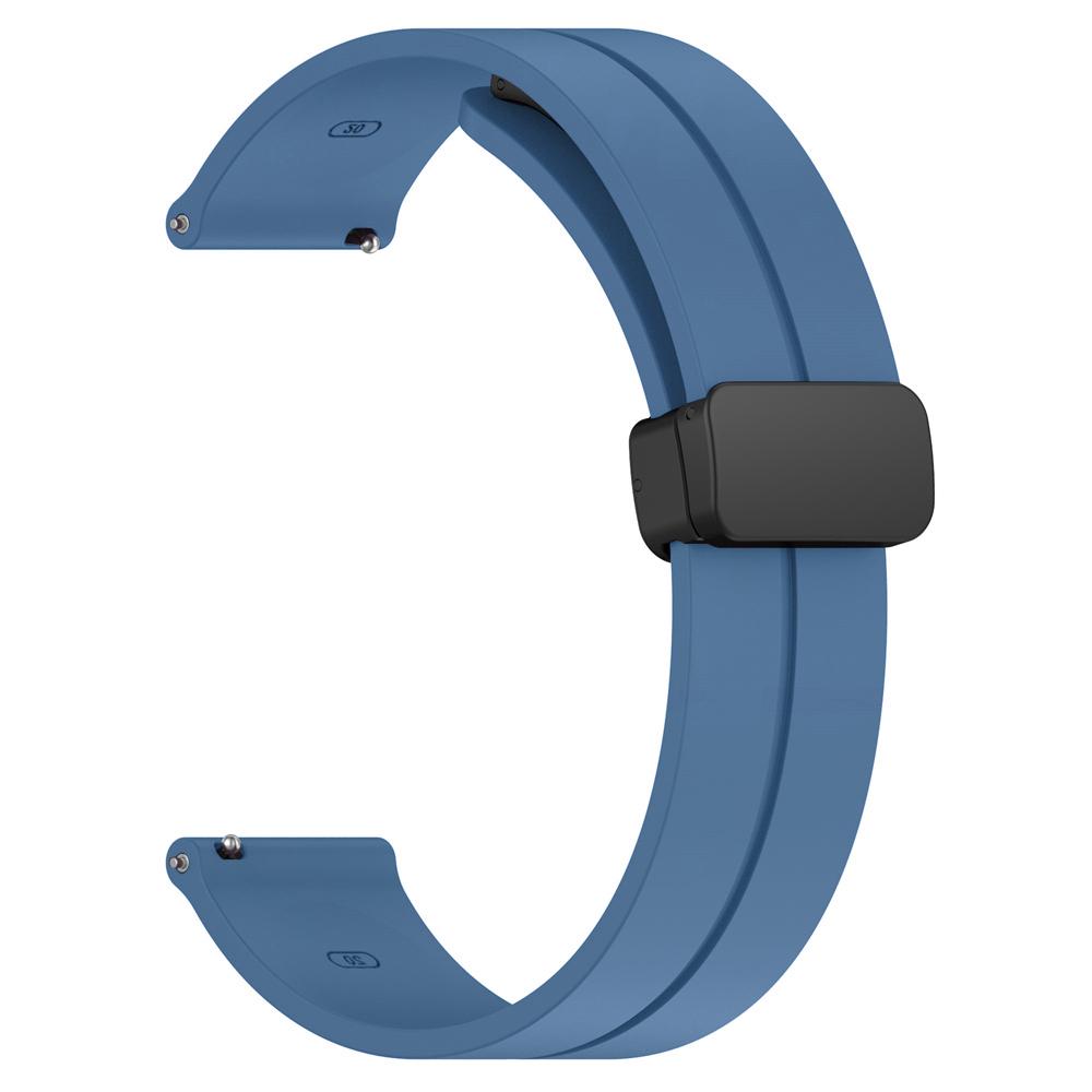 20 мм 22 мм ремешки для часов для Amazfit GTS 4/3/2/2e/GTS2 Mini/GTR 4/Pro/helio Магнитная петля силиконовый браслет Amazfit bip 3 5 6 ремешок
