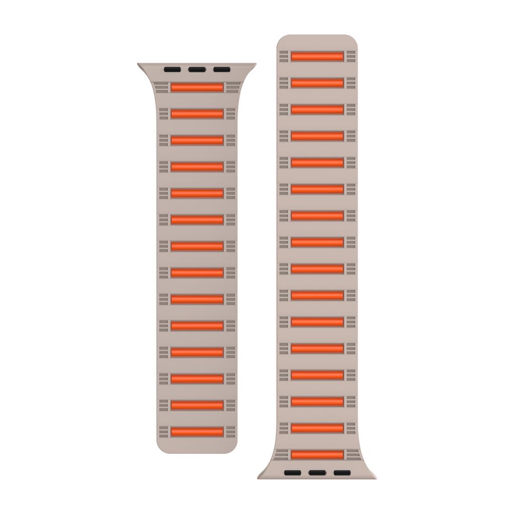 Магнитный ремешок для Apple Watch Series 10 Ultra 9 8 7 SE 6 5 4 3 2 1 46 мм 49 мм 45 мм 44 мм 42 мм Силиконовый ремешок для часов