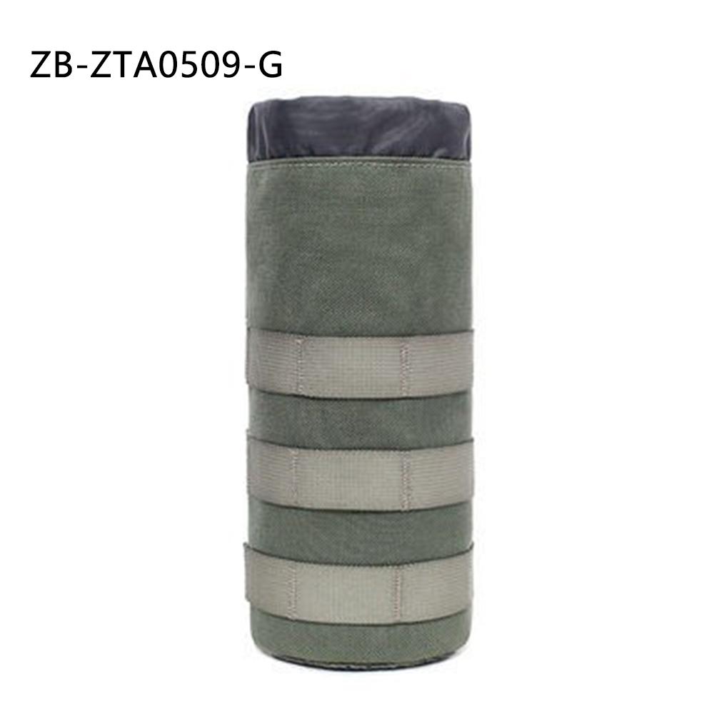 Новый черный тактический подсумок MOLLE для бутылки с водой из ткани Оксфорд для пеших прогулок, бега