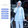 Raincoat Rain Pants Set Women Electric Car Raincoat Upper and Lower Split Long Man Car Separation Solid Whole Body Rainstorm Prevention