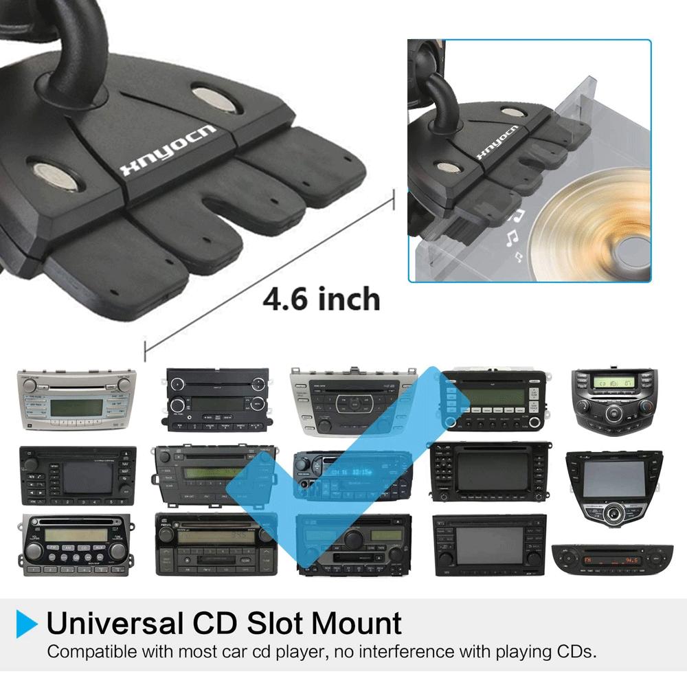 Universal 7 8 9 10 11 Inch Car Tablet PC Holder Car Auto CD Mount Tablet PC Holder Stand For IPad 2 3 4 5 Air Samsung Galaxy Tab