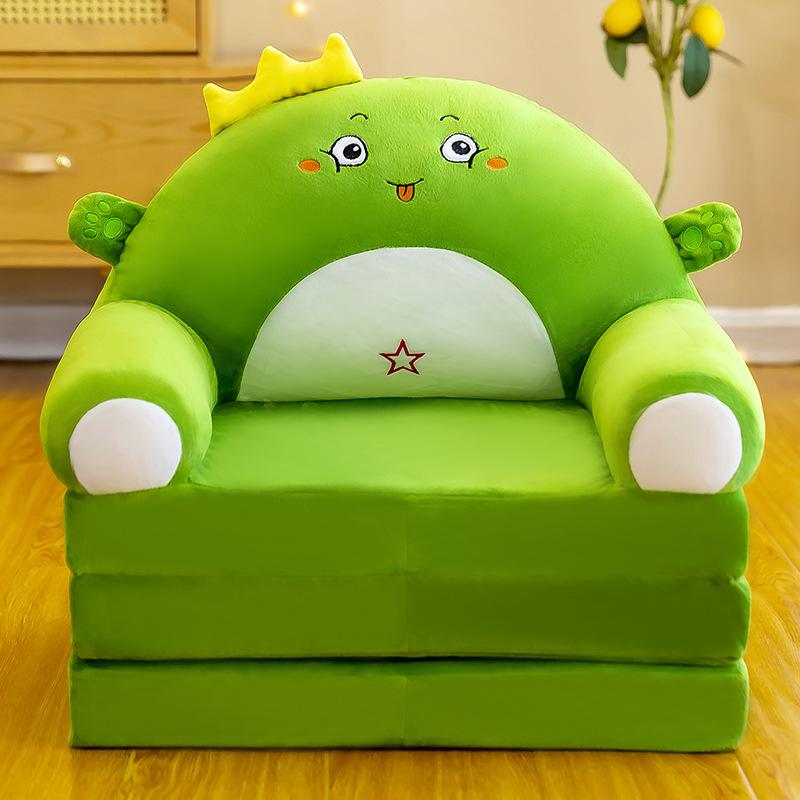 Folding Children'S Sofa Toys Kindergarten Baby Cartoon Seat Stool Lazy Sleeping Sofa Removable And Washable